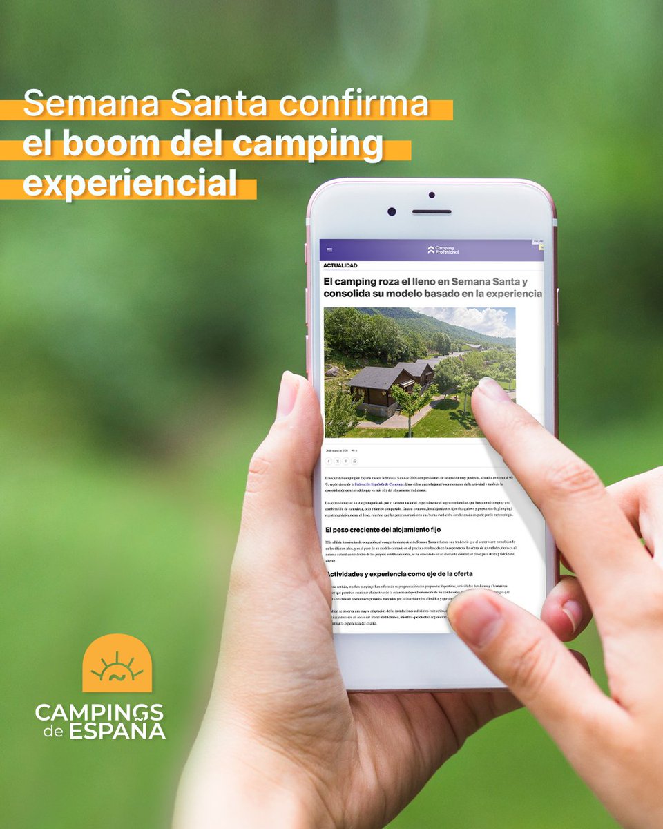 Campings de España tweet media