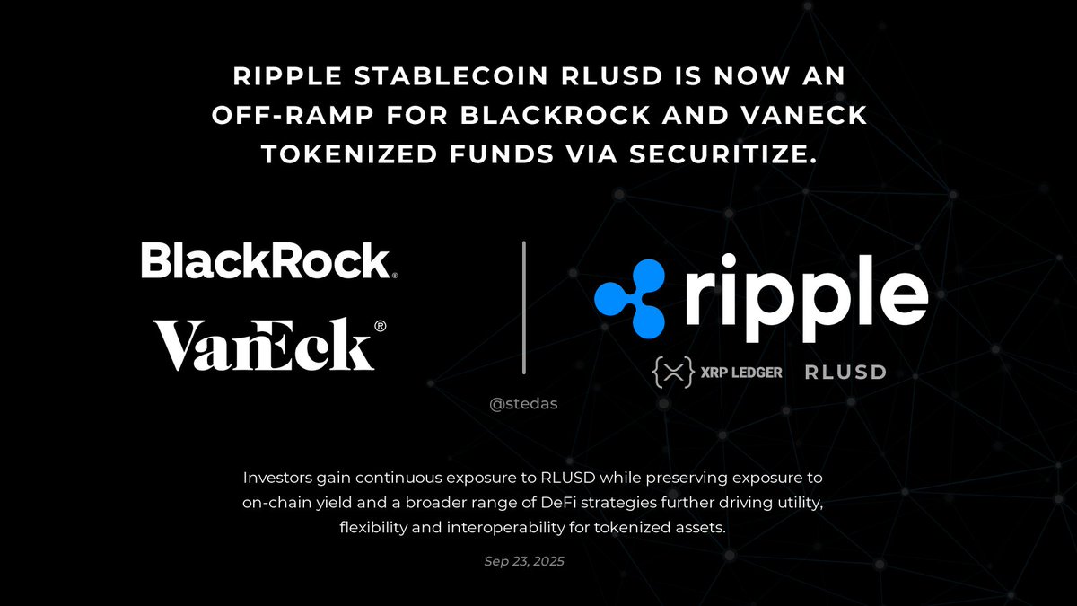 ChartNerdTA's tweet image. Tokenization is the greatest financial unlock the world has ever seen. #Securitize #Ripple #BlackRock