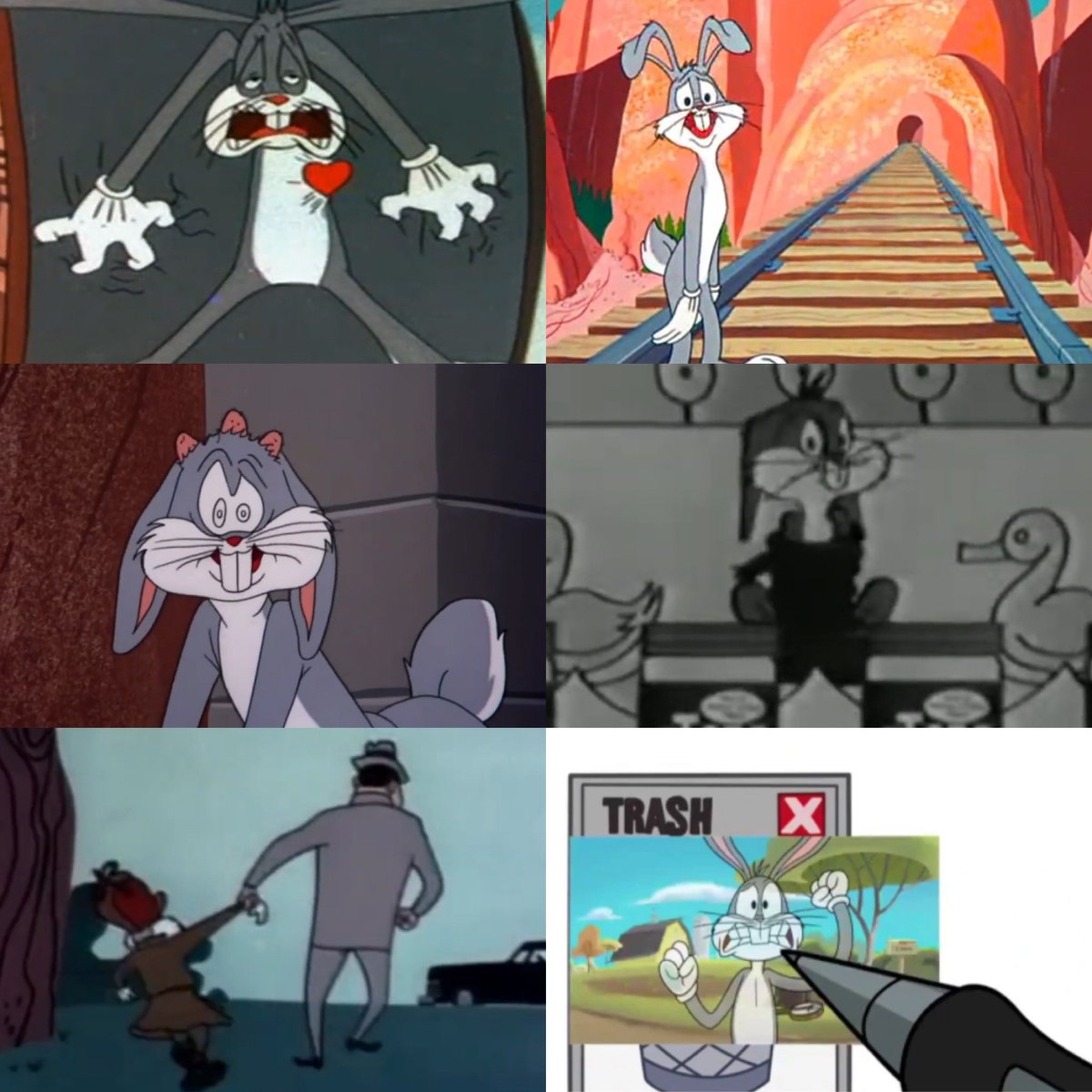 CartoonGal1's tweet image. Times where Bugs Bunny lost! 😮 
#looneytunes #animation