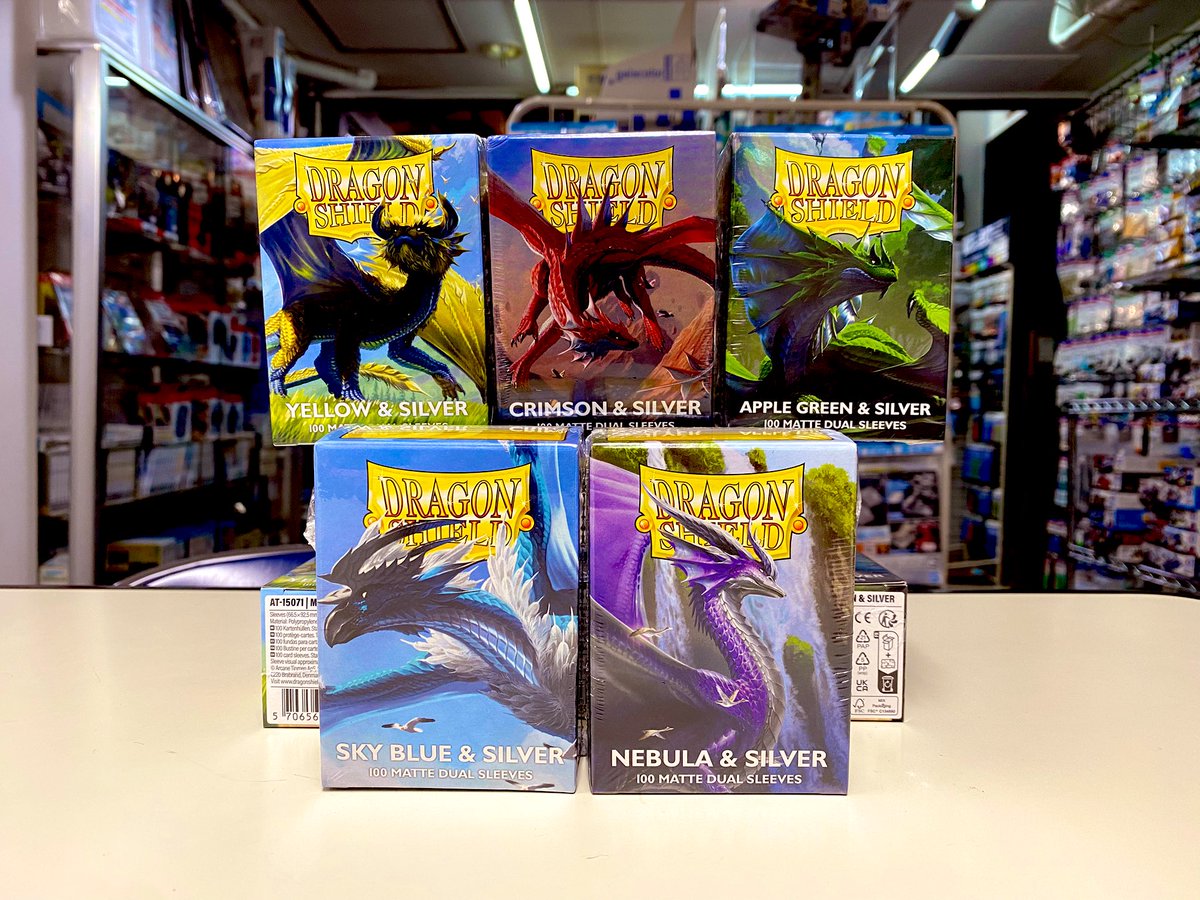 ドラゴンシールド ( @DragonShield_ ) MATTE DUAL SLEEVES 新製品