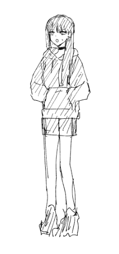 今制作してるオリジナル読み切り漫画のキャラです 
