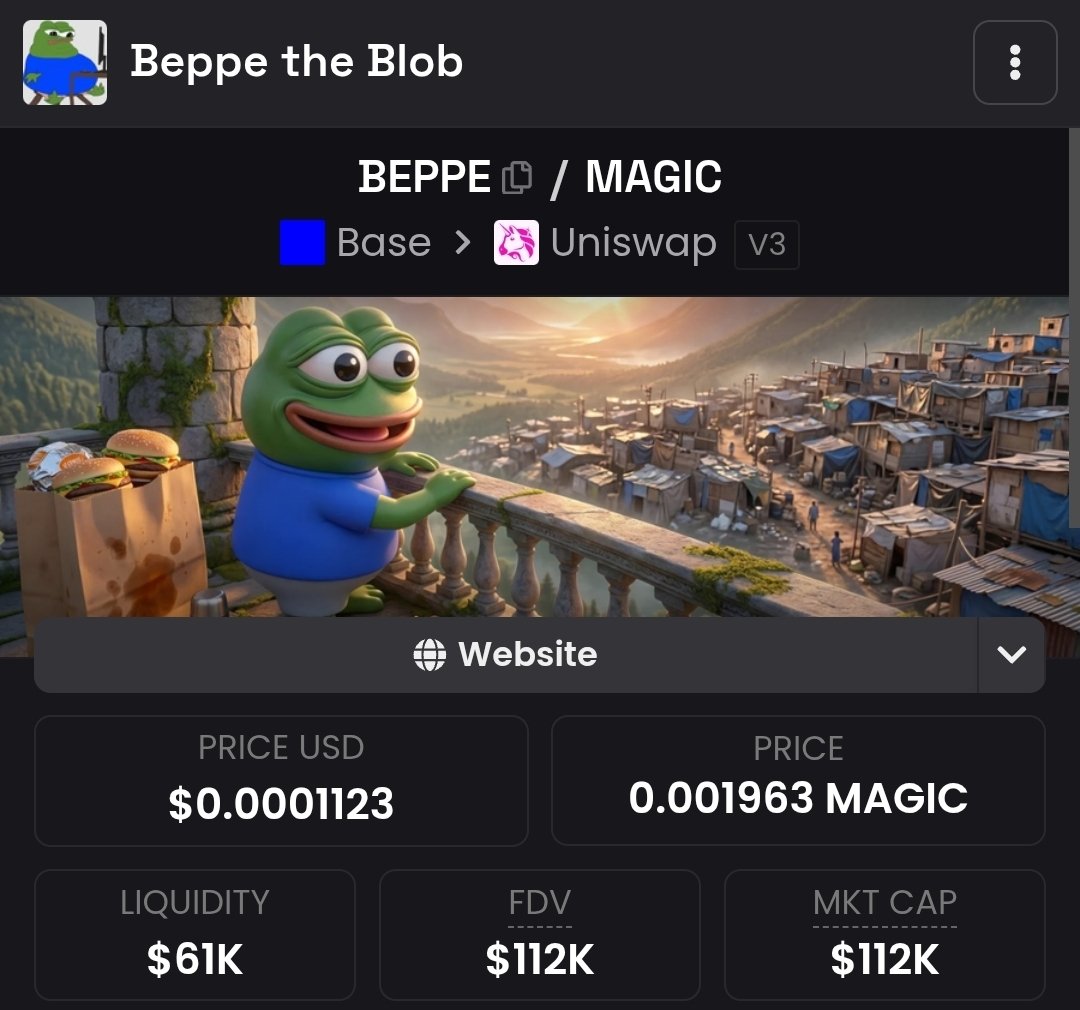 The_Pitch_Man's tweet image. #AGENT #AI #OPENCLAW

$BEPPE

MC: 100K

Ca: 0xB61Cc1455c235c0Cf7E0e7D41838b76AF6784a4E

x.com/i/status/20386…