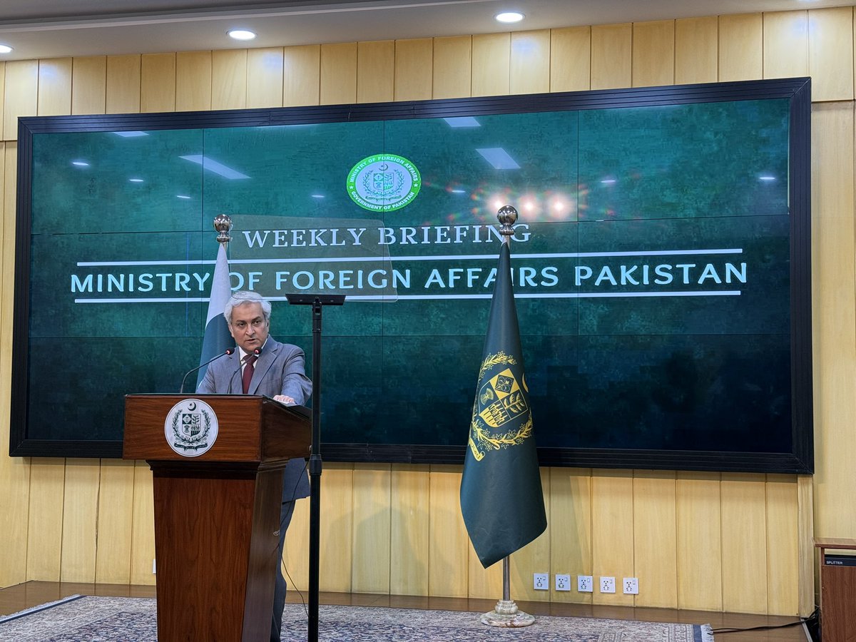 “There is NO material change, the operation(Ghazab lil Haq) is ongoing, There is NO change to any action with regards to any talks taking place”, clears Pak <a href="/ForeignOfficePk/">Ministry of Foreign Affairs - Pakistan</a> spox <a href="/TahirAndrabi/">Tahir Andrabi</a> that Pakistan’s counter operation against terror emanating from Afghan soil continues