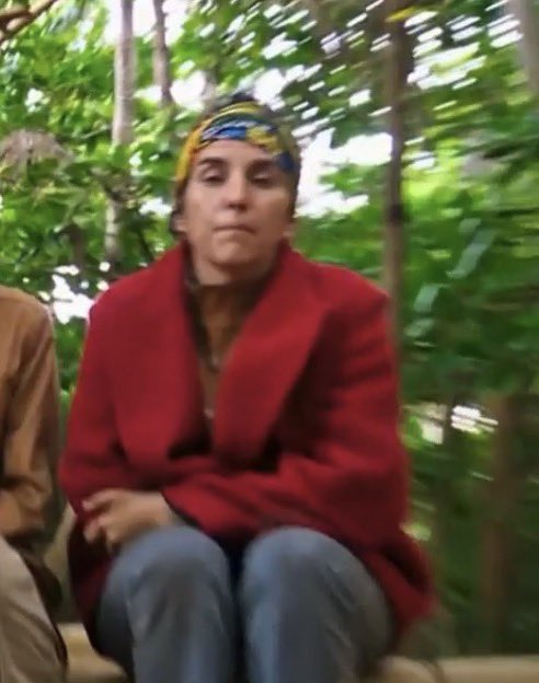 haleskarma's tweet photo. Don’t worry Genevieve fans, her clothes still make an appearance in next week’s episode #survivor #survivor50 https://t.co/Qm5KK8ma1n