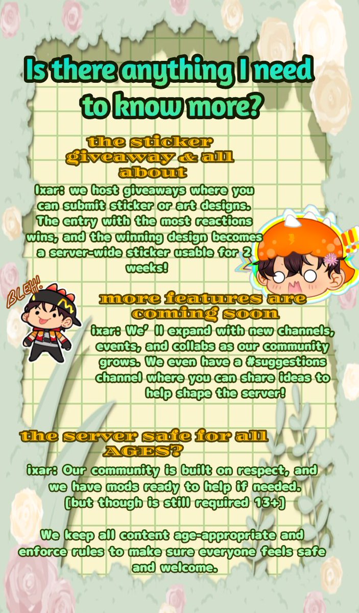 Miss_boyvers88's tweet photo. Read everything and learn more guys ♡♡
#boboiboy15 #haligemweek2026 #halitau #solduri #Boboiboy #shippers #discord roles are special exclusive so they won't bothered the ship they don't like #fanartㅤㅤㅤㅤ #gacha #writers #notoxic https://t.co/6iMrHWZJ39