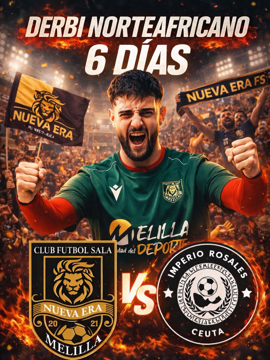 Nueva Era FS - Melilla Ciudad del Deporte tweet media