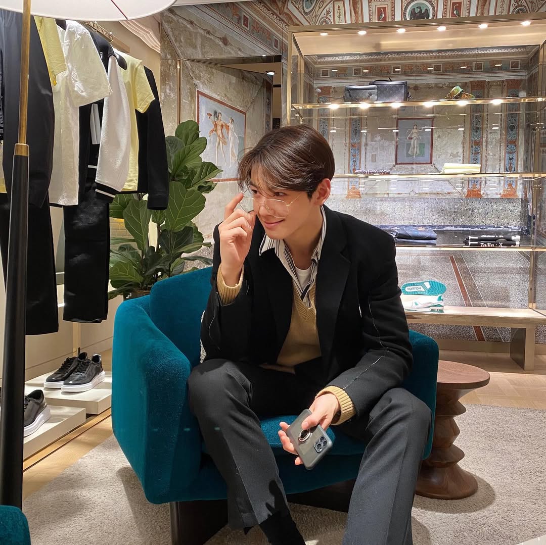 CHA EUNWOO Military Progress tweet media