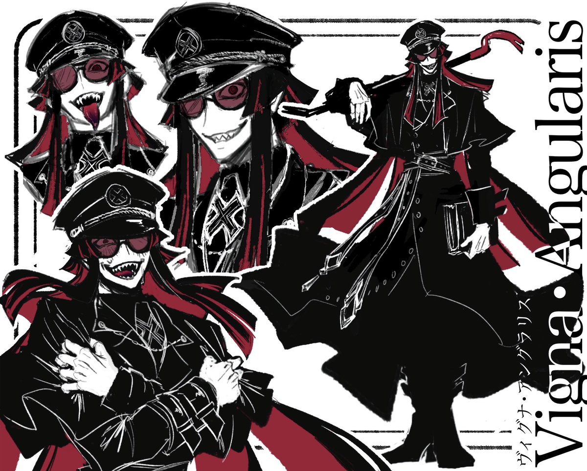 Mamerani_illust's tweet photo. #春の創作クラスタフォロー祭り
#自創作に狂っている人間と繋がりたい 
軍帽、ギザ歯、治安悪めなヤツが沢山いる自創作に狂ってます‼️
趣味の合う方と繋がれたら嬉しい���す🫶

RT中心に全反応巡回します🙌 https://t.co/SBiX7jf54M