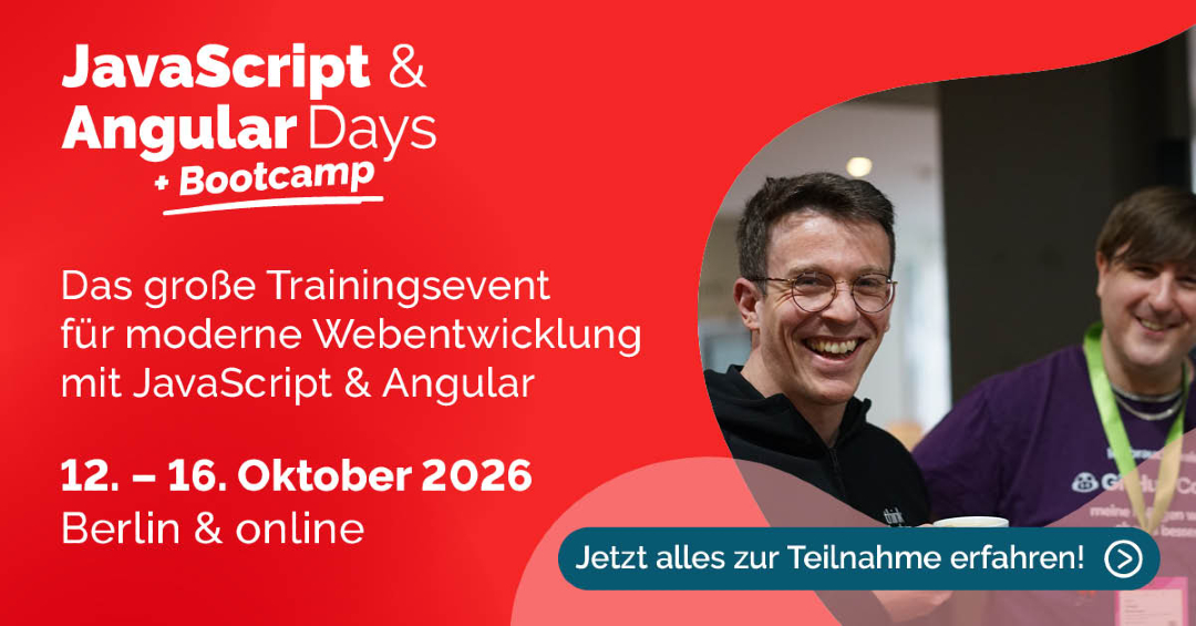 JavaScript & Angular Days tweet media