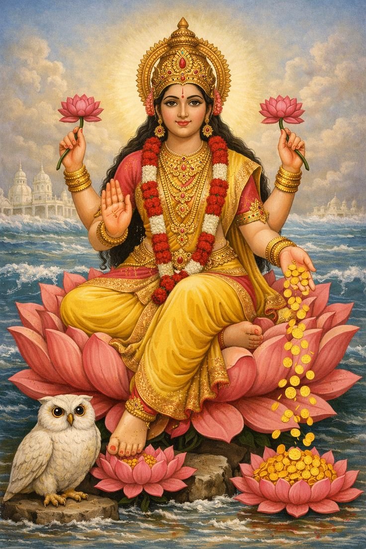 Rituverma51's tweet photo. True wealth is the grace of Maa Lakshmi and a pure heart. https://t.co/UBeppysfZ9