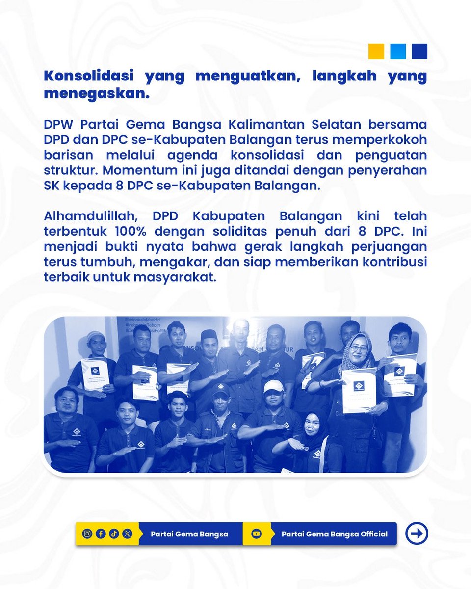 Partai Gema Bangsa tweet media