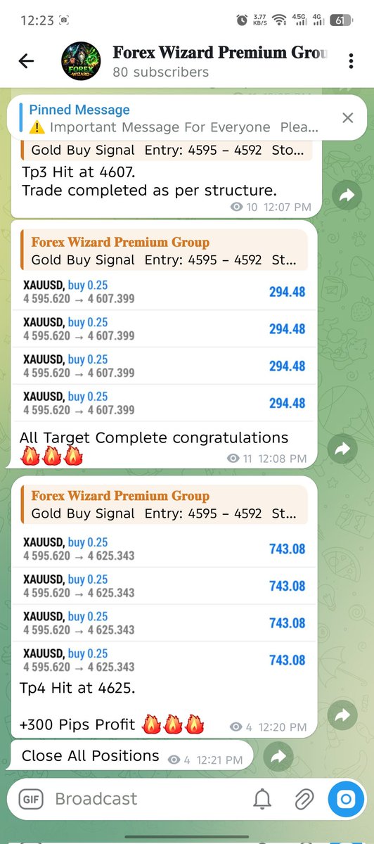 Forex_G_Wizard's tweet photo. Link in Bio
🔥 Want up to 10 Gold signals daily?

Join our Premium Group now and trade like a professional.

Get accurate Gold (XAUUSD) signals, high-quality setups, and daily market updates.

📊 Real-time updates • Fixed signal timings • 24/7 support

📈 Precision. Discipline. Consistency.

Join Now: https://t.co/peDjc3Dci9
