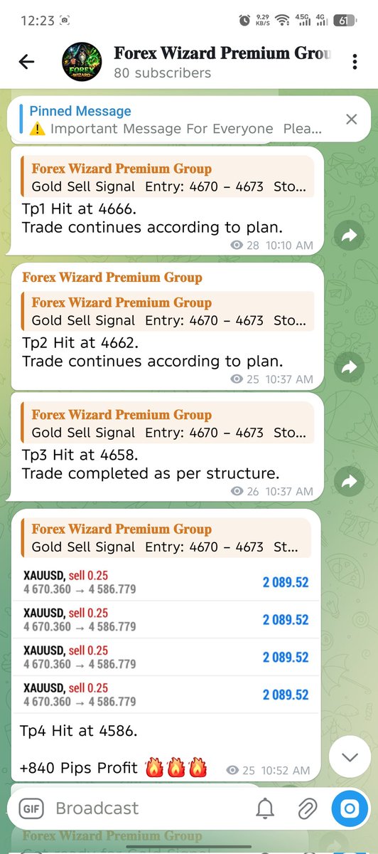 Forex_G_Wizard's tweet photo. Link in Bio
🔥 Want up to 10 Gold signals daily?

Join our Premium Group now and trade like a professional.

Get accurate Gold (XAUUSD) signals, high-quality setups, and daily market updates.

📊 Real-time updates • Fixed signal timings • 24/7 support

📈 Precision. Discipline. Consistency.

Join Now: https://t.co/peDjc3Dci9