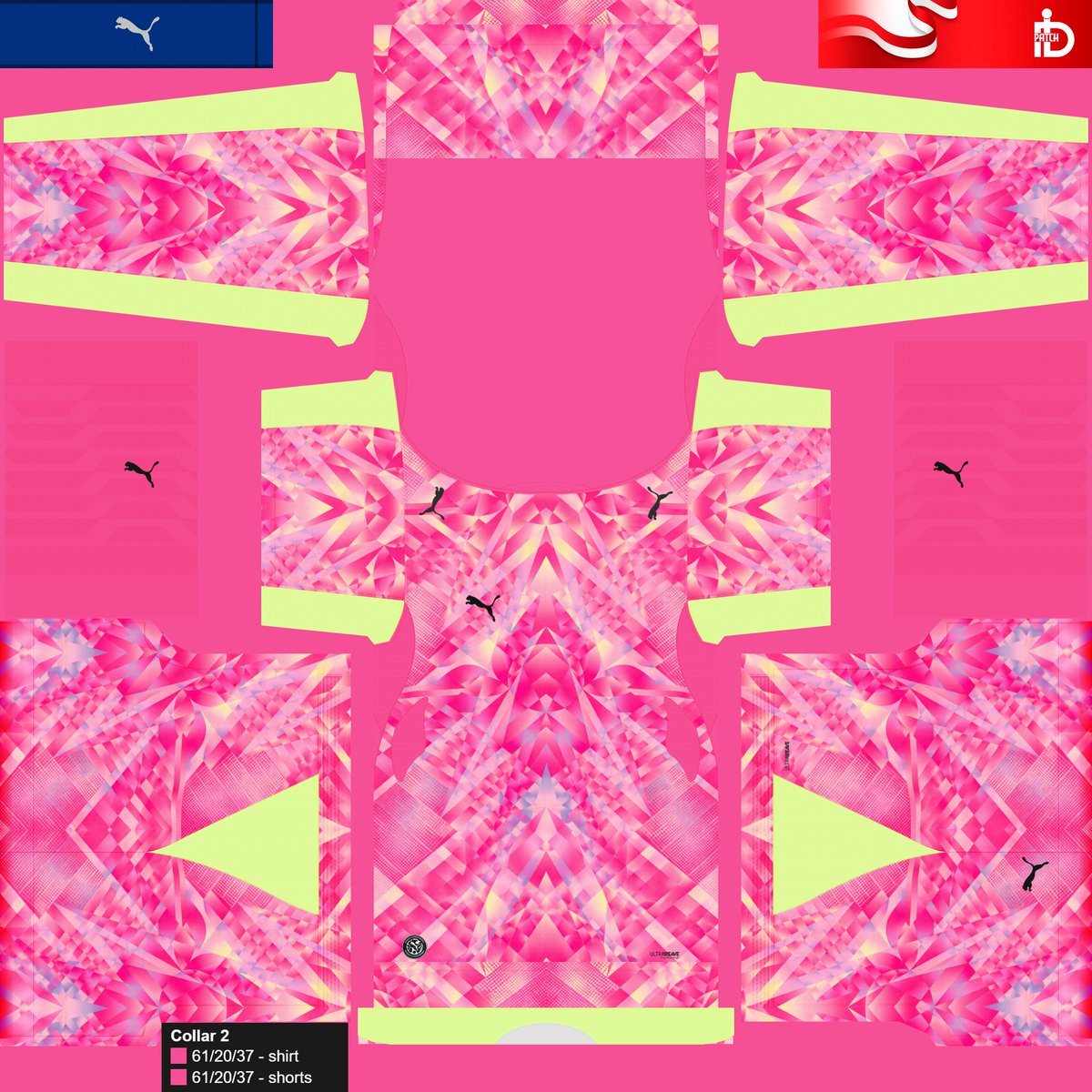 cicakepo's tweet image. #PES2021 PUMA 2026 Goalkeeper Kits #kitmaker #eFootball