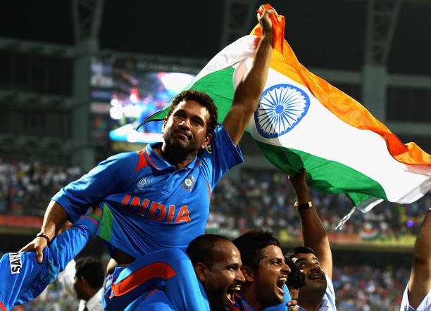 SapphireClips's tweet photo. Cricket wasn’t complete until he lifted the World Cup.
The God of Cricket crowned his legacy with glory.
My idol. My hero. He completed cricket https://t.co/YsJwl2rzoC