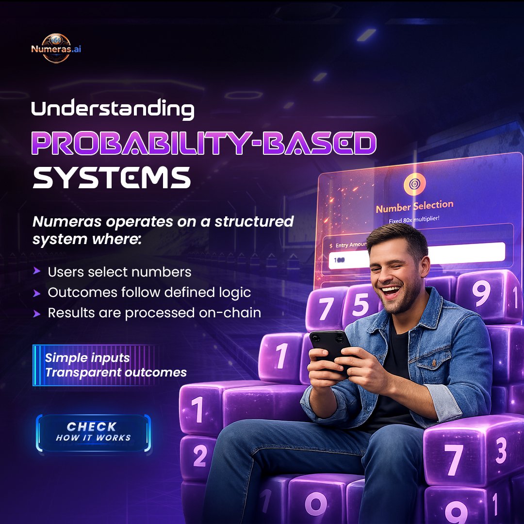 Numeras_ai's tweet photo. Not luck. Logic. 🎯

🔢 Pick numbers
⚙️ Defined outcomes
🔗 On-chain results

That’s https://t.co/dODlQDPH00

#Numeras #numerasai #CryptoGaming #Web3 #numberprediction https://t.co/PuS6HvMbVu