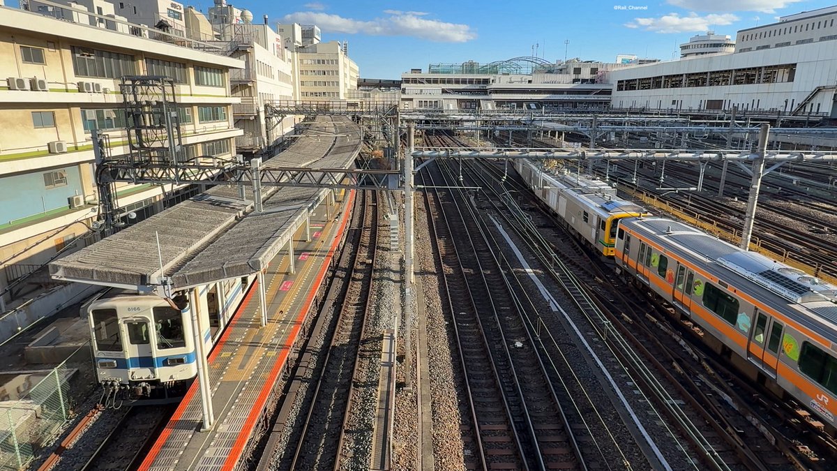 Rail_Channel's tweet photo. 2026.4.2 #E233系 トタP521編成+青667編成 AT出場配給(#E493系 オク02編成牽引)。#東武アーバンパークライン × #東京アドベンチャーライン
#8000系 #8166F #野田線 #青梅線 https://t.co/ypeqmLYhir