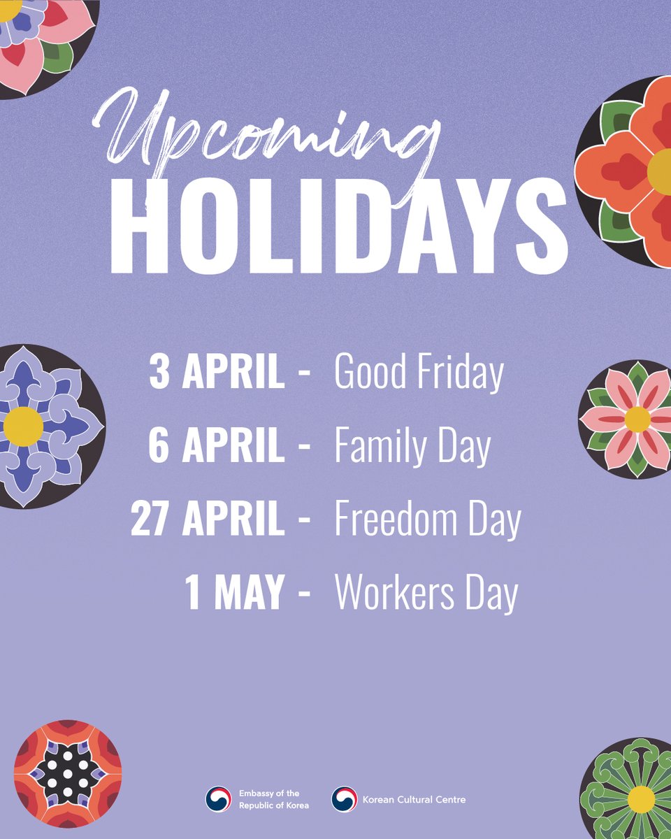 Korean Cultural Centre South Africa tweet media