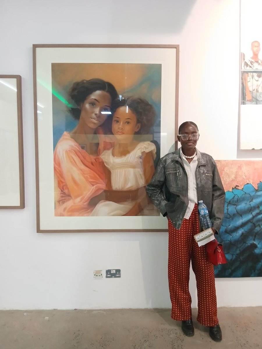 thehumanpalette's tweet photo. Bez~alel dreams at @plus234art fair.
It was an absolute honor and major source of inspiration, meeting and seeing a number of brilliant artists such as @Timileyin Faseyi and the incredibly deep meaning behind his work... So many artists with absolutely inspiring works🪽☁️ https://t.co/x0lGf2kYYY