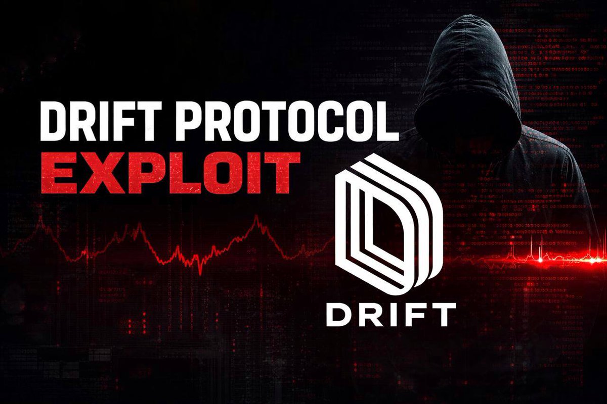 solana_daily's tweet photo. 🚨 @DriftProtocol was hit by a major exploit on April 1, with ~$270–285M drained from vaults within ~1 hour via suspicious transactions.

Initial findings suggest the attacker leveraged pre-signed durable nonce transactions combined with possible social engineering (rather than a typical smart contract bug), moving funds across chains to Ethereum to obfuscate flows.

Drift has paused deposits/withdrawals, confirmed an active attack, and is working with security partners and exchanges to contain damage while investigations continue — users are advised to revoke approvals and stay alert as the situation develops.