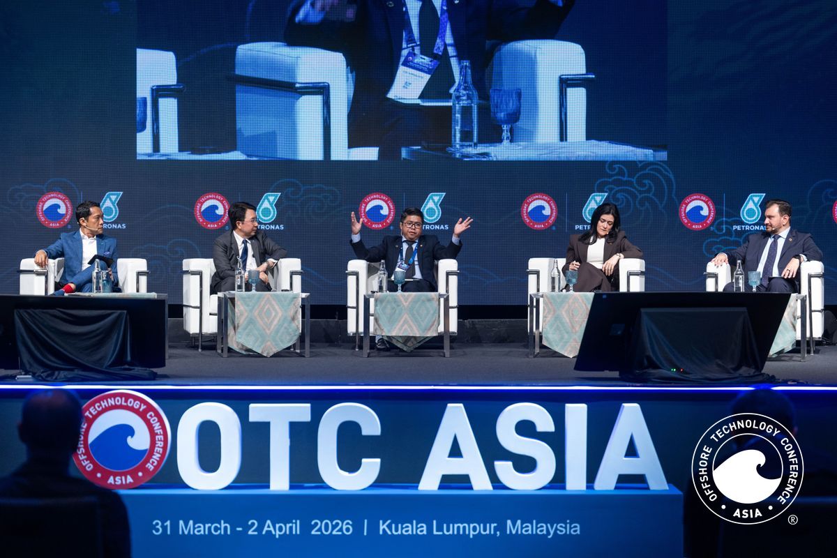 AiqIntelligence's tweet photo. Sikandar Khan, Director of Sales &amp; Customer Success at AIQ, participated in a strategic panel on AI in Energy during #OTCAsia. 

The discussion underscored the path forward for energy needs to be built on intelligent and scalable systems to meet current and future energy demand. https://t.co/rGNY2aSEOl