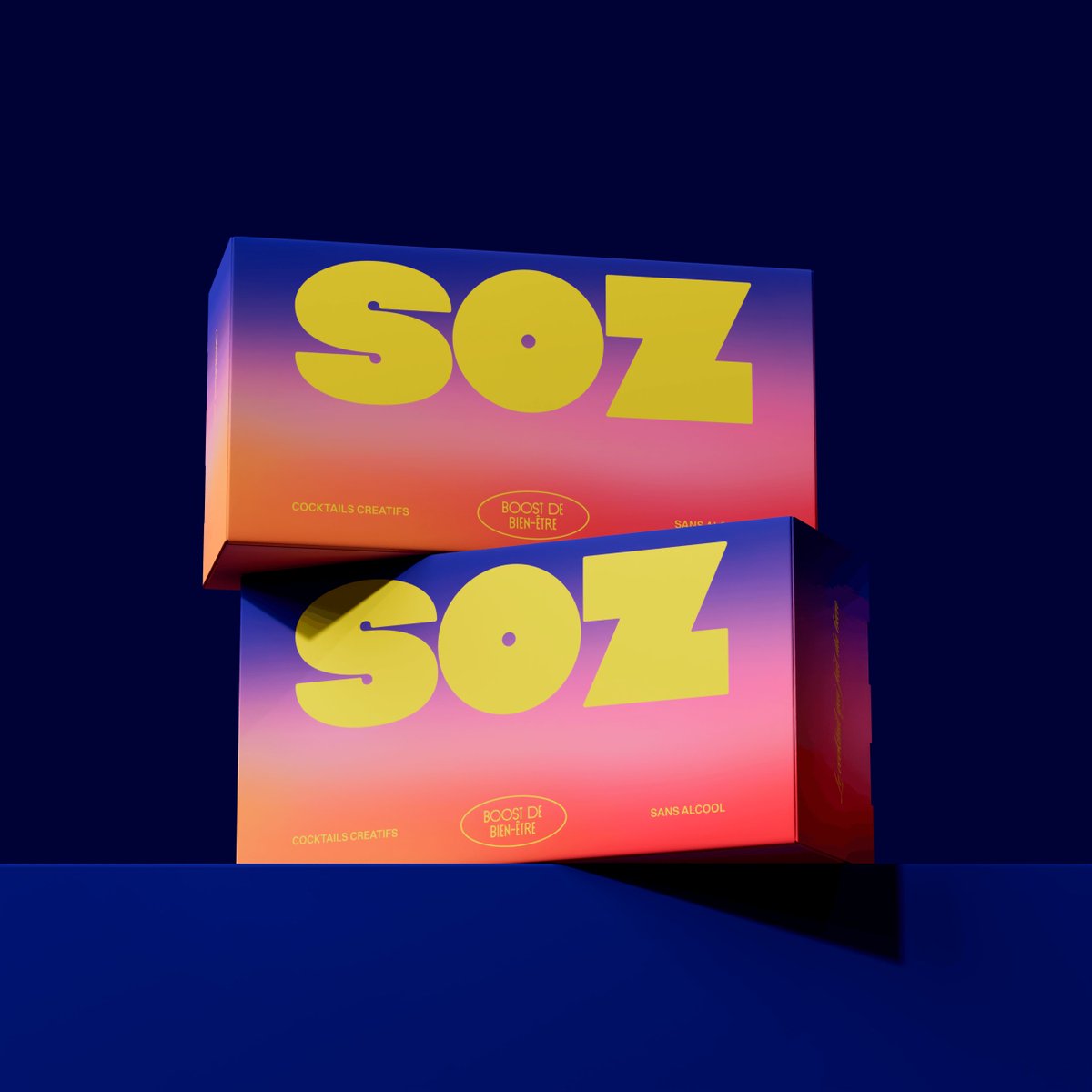 packagings's tweet image. SOZ throws out the muted tones and clean minimalism that most wellness brands hide behind and goes full Miami Vice instead.

packagingoftheworld.com/2026/04/soz-na…

#mocktail #packagingdesign 

Art Direction &amp;amp; Graphic Design: Daniela Barrio de Mendoza