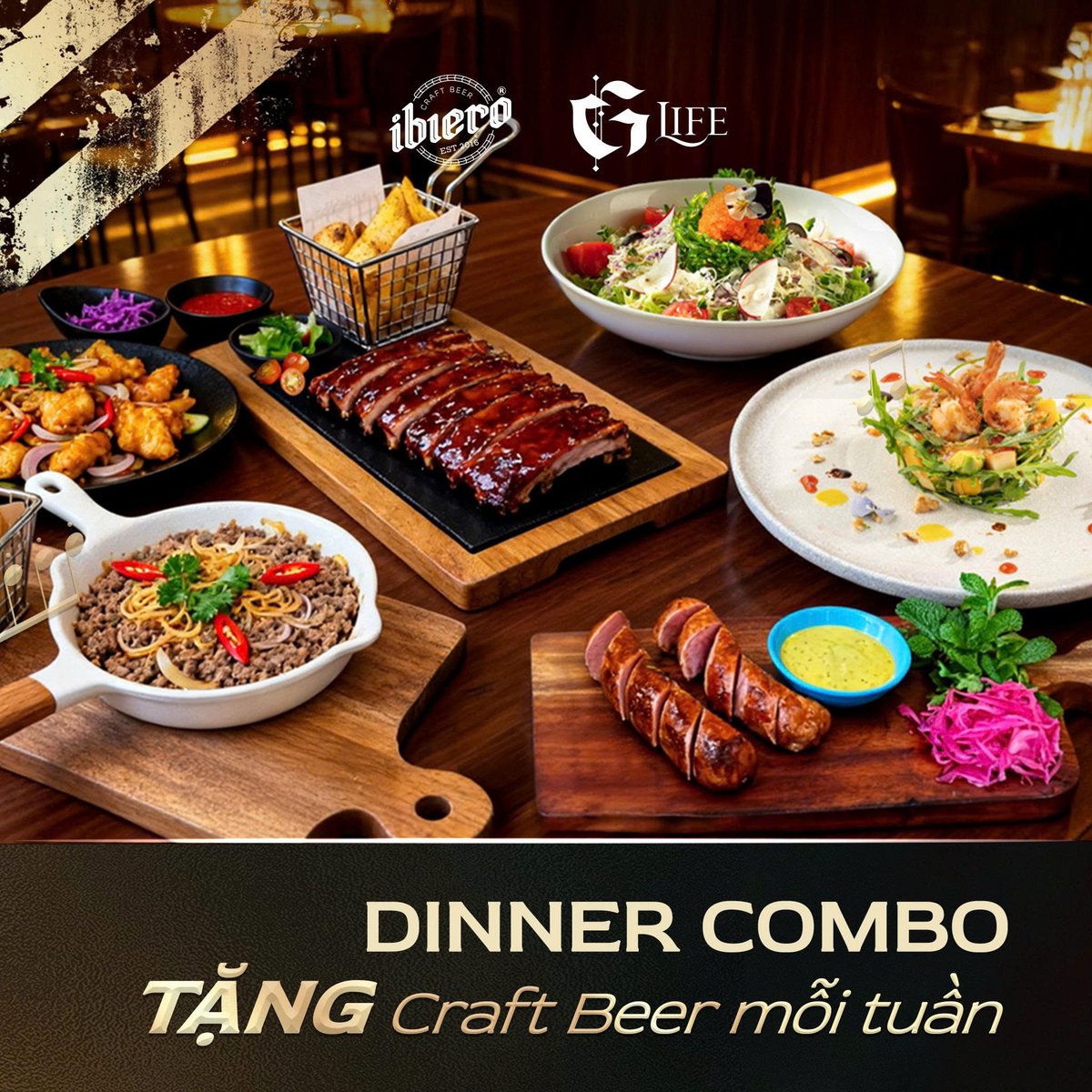 ibierocraftbeer's tweet image. 🔥 Weekend @ iBiero 65 Xuân Thủy

🍻 Craft beer mát lạnh
🍽️ Dinner Combo tặng beer
🎧 DJ &amp;amp; MC cực cháy
🌿 Garden ngoài trời cực chill
🗓️ Every Saturday
👉 Book bàn, lên kèo ngay!
#IBieroSaigon #WeekendChill #CraftBeer #SaigonNightlife #ChillModeOn 🍻