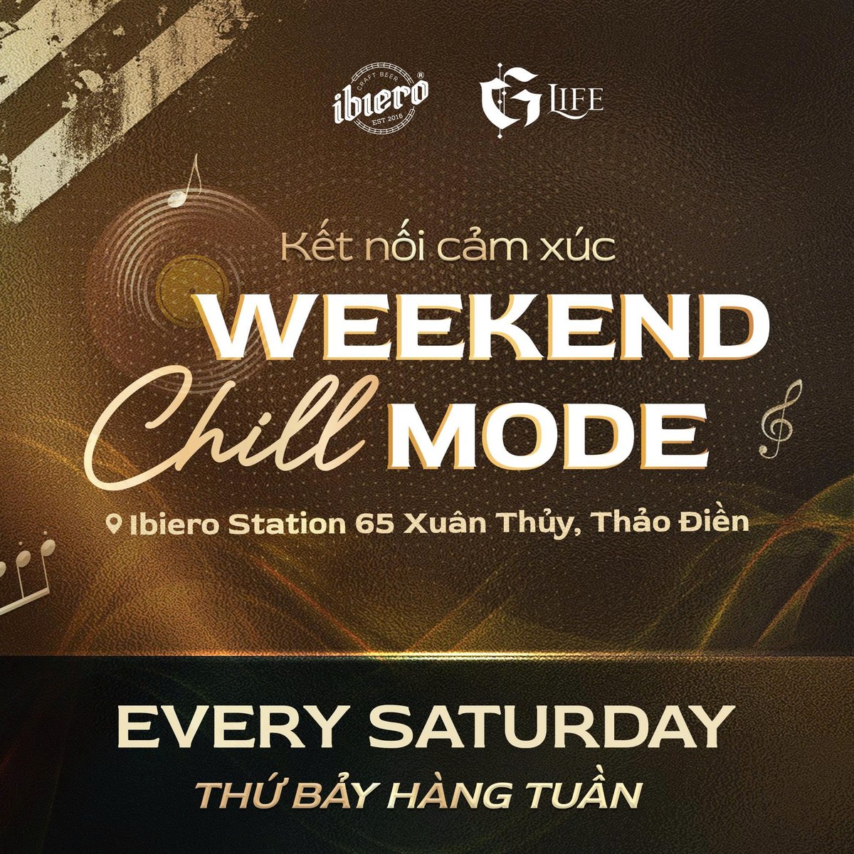 ibierocraftbeer's tweet image. 🔥 Weekend @ iBiero 65 Xuân Thủy

🍻 Craft beer mát lạnh
🍽️ Dinner Combo tặng beer
🎧 DJ &amp;amp; MC cực cháy
🌿 Garden ngoài trời cực chill
🗓️ Every Saturday
👉 Book bàn, lên kèo ngay!
#IBieroSaigon #WeekendChill #CraftBeer #SaigonNightlife #ChillModeOn 🍻