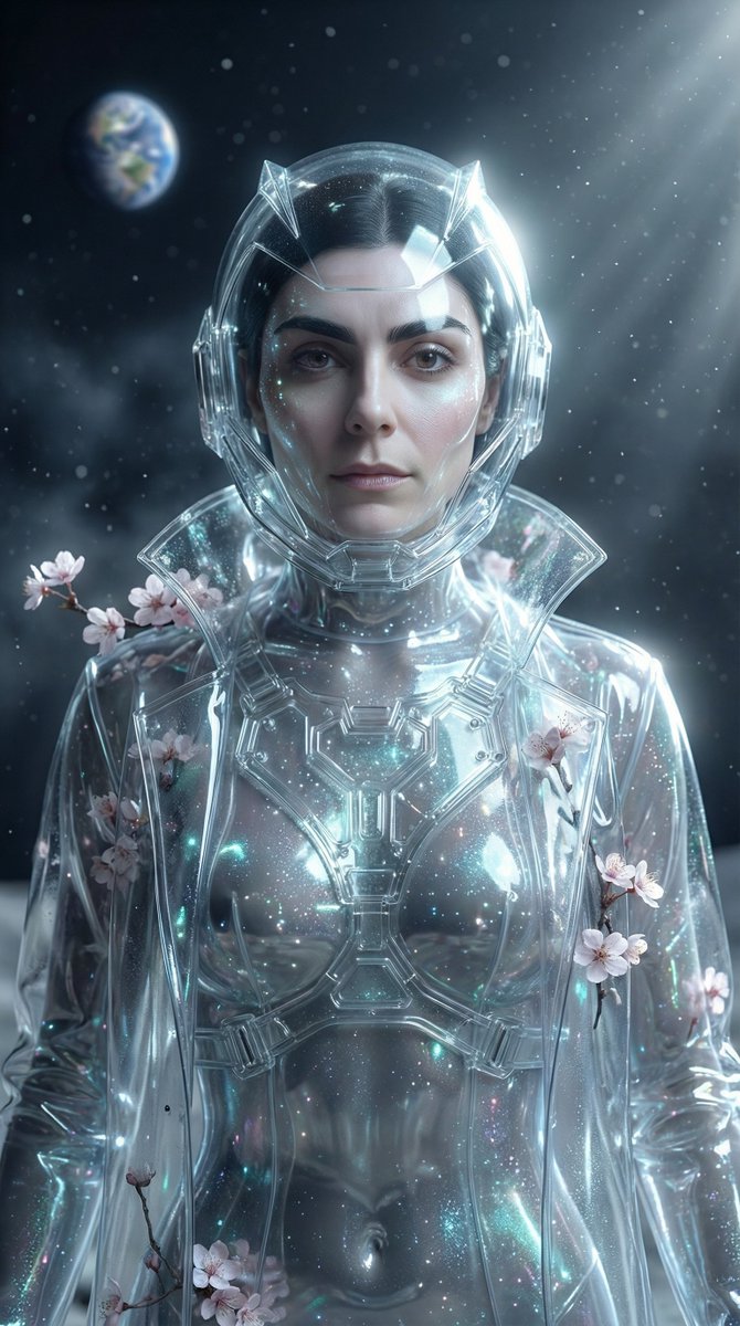 Good morning my friends... 🌛🌸

📷 Nano Banana
#NoctalisUmbra #AIArt #AIVideo #AIGC #ScienceFiction #SciFi #Lunar #Moon #NanoBanana