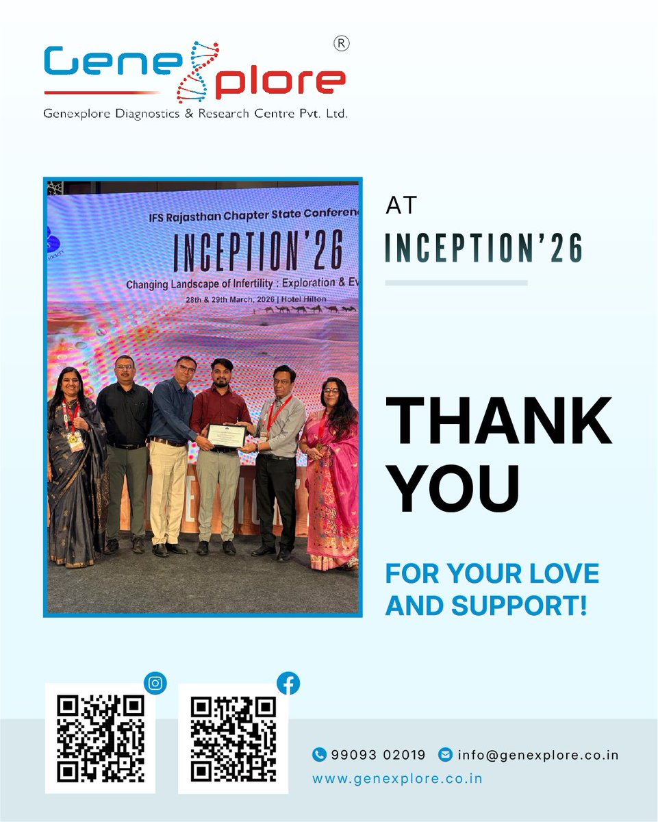 Genexplore Diagnostics & Research Centre tweet media