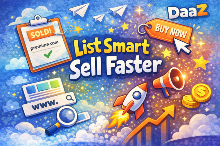 Daazcom's tweet photo. Good domains don’t sell…
Invisible ones don’t. 👀
List smart. Sell faster. 🚀
#DaaZ #Domaining #DomainSelling https://t.co/PCWHwxeuF5
