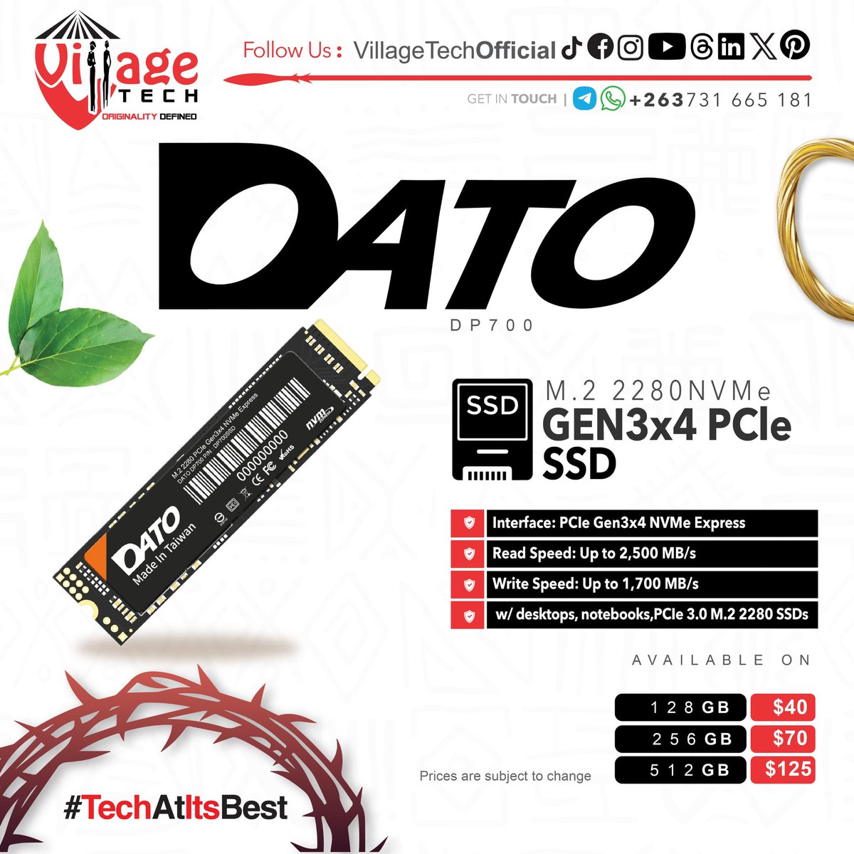 Village Tech Official tweet media