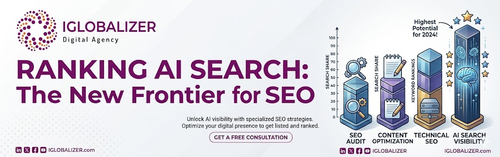 iglobalizer's tweet photo. At IGlobalizer Digital Agency, we don’t just do SEO—we optimize your brand for the future of search. From AI-driven content strategies to smart keyword targeting, our team helps you rank where it matters most.

#IGlobalizer #AISEO #SearchEngineOptimization #DigitalMarketing https://t.co/vjgEkSbWGa