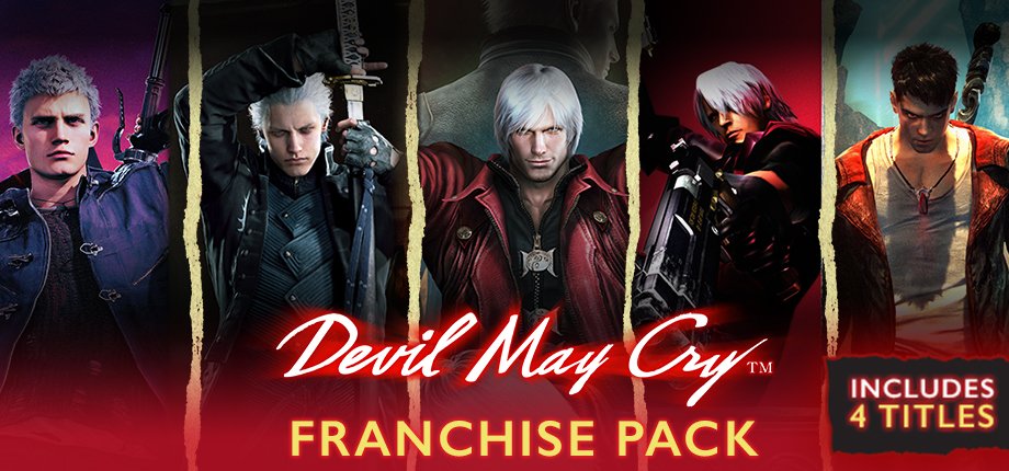 🌸CAPCOM SPRING SALE開催中🍡 Steam『Devil May Cry FRANCHISE PACK
