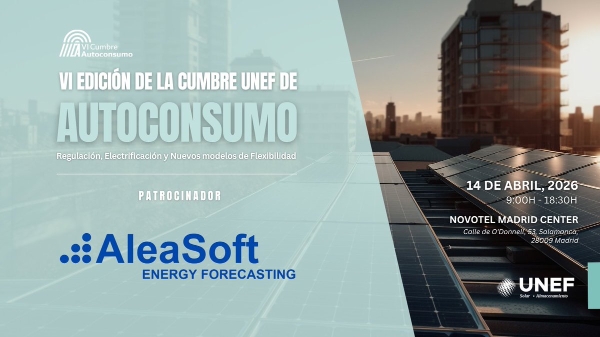 AleaSoft Energy Forecasting tweet media