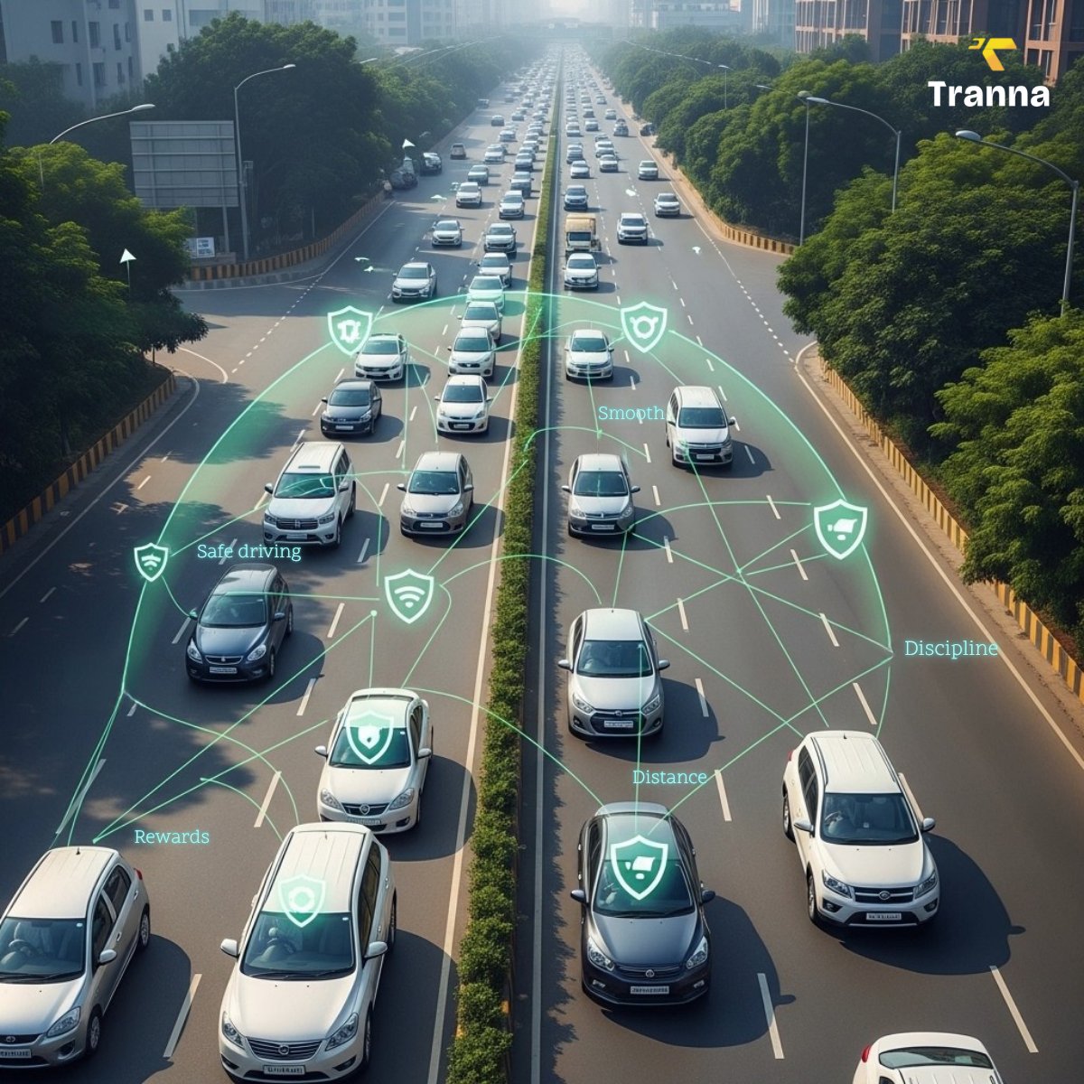 Trannaofficial's tweet image. Safer drivers = safer cities.
#Tranna #earnrewards #safedriving #smoothrides #bengaluru
