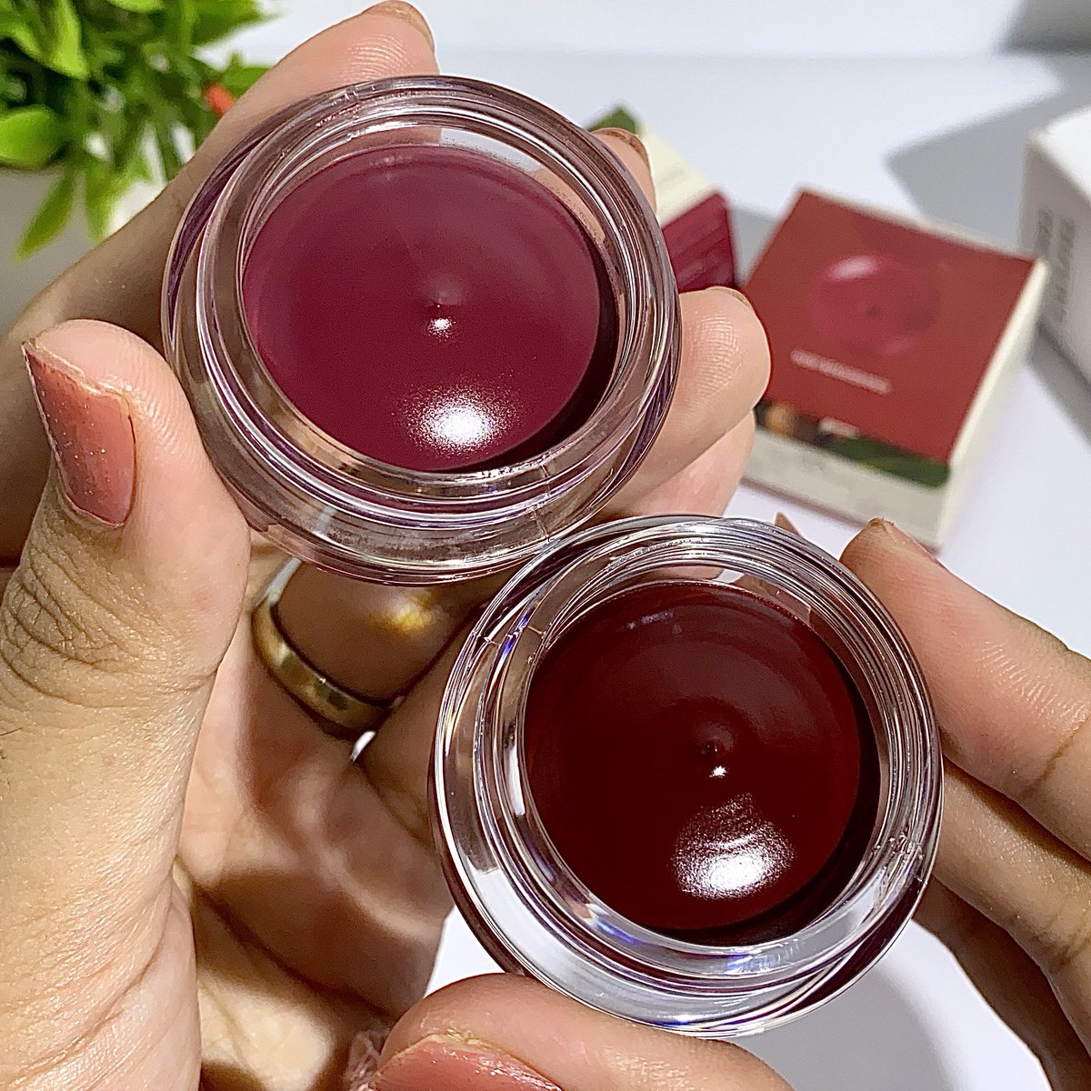 peolippy's tweet photo. creamy, bouncy, and so pretty🎀

ini adalah lip pot pertamaku &amp; ternyata aku suka sekali~!!! https://t.co/eSSL5sT7Py