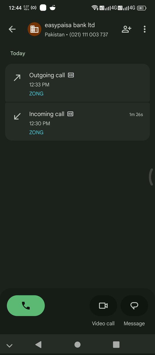 design_developr's tweet photo. Recently Got  a scam  call from the easypaisa helpline. Turned out they are using official easypaisa helpline number. 

I confirmed from the app the support  number is mentioed there.

@easypaisa
Will you look Into this ? https://t.co/iq06Gqn1MF