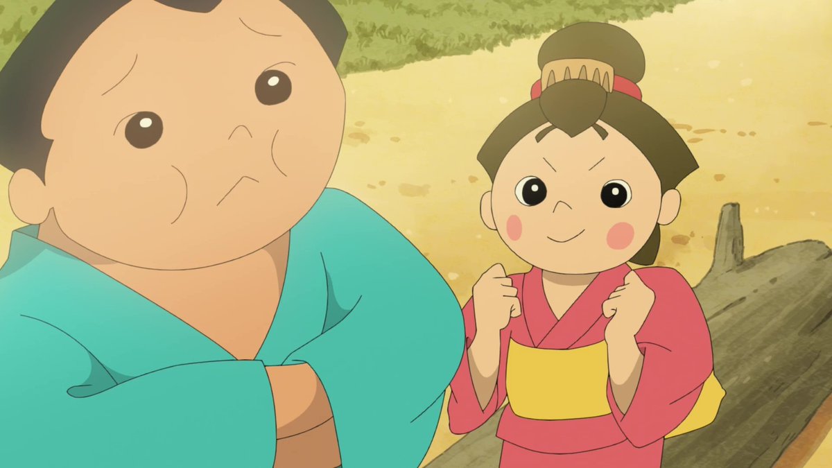 uminominwa's tweet photo. ＼海ノ民話2025 名シーン選🎬／ 
滋賀県守山市『おまんさん』より

「身を固めたら、もっとお強くなりましょう」

📺アニメはこちらから👇 
https://t.co/FP4gxt6J9W

#海ノ民話 https://t.co/4ExfYSw5Ta