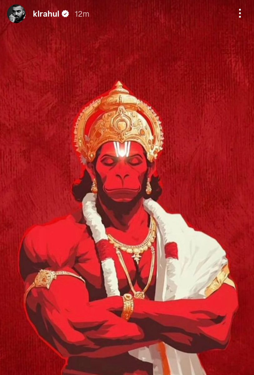 CricCrazyJohns's tweet photo. Instagram story of KL Rahul. ❤️🙏 https://t.co/kXws6NYMG4