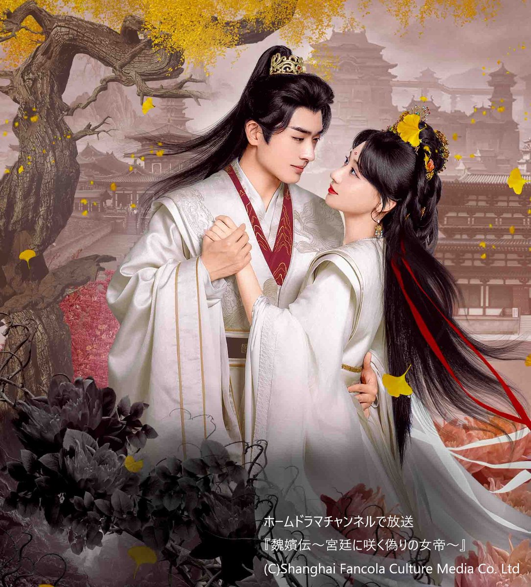 ＼\🪷5月放送🪷/／

【中国時代劇】
日本初放送
「#魏嬪伝 ～宮廷に咲く偽りの女帝～」
5/8(金)後8:00スタート！
毎週(金)後7:00~他

新たな視点で描かれる宮廷ロマンス！

この恋は、罪。そして、運命。
闇に生きる偽りの姫に、愛という名の光が差す。
チョン・ユーフォン ホー・シュエンリン