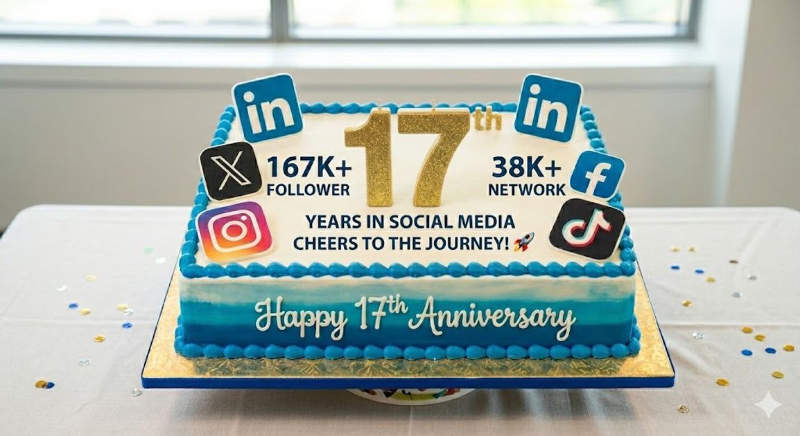 Timothy_Hughes's tweet photo. 17th year anniversary of my journey on Social Media by @Timothy_Hughes https://t.co/nxpAHPIdY5 @DLAIgnite #SocialSelling #DigitalSelling #Sales #SalesTips #SalesLeader #Saleforce #Marketing #Leadership #SocialMedia #MarketingStrategy #MarketingSuccess https://t.co/0XnfZMzQjI