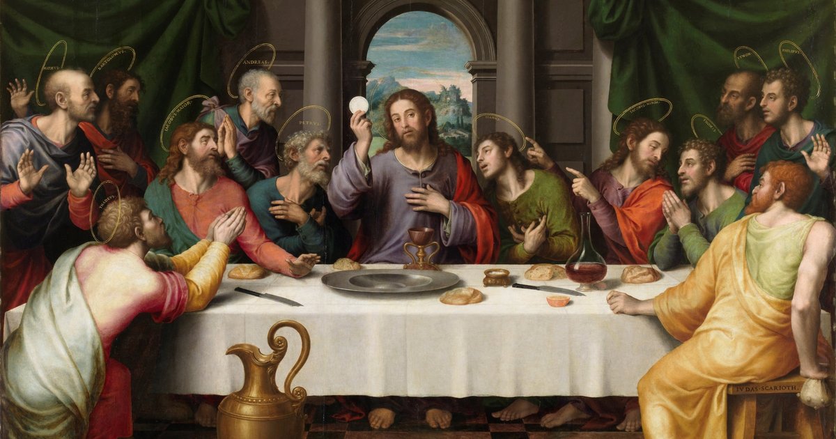 RosaryMum's tweet image. Today is Maundy Thursday or Holy Thursday which marks the beginning of the Paschal Triduum.