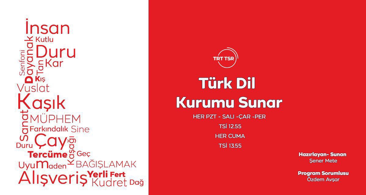 TRT Türkiye'nin Sesi Radyosu tweet media