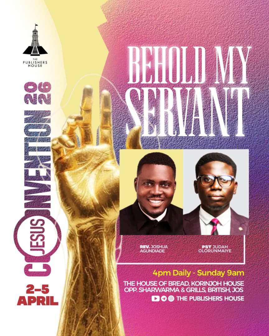 Hi, CT. 
Jesus Convention starts virtually on YouTube at 12pm today. 
Please retweet 🙏🏻