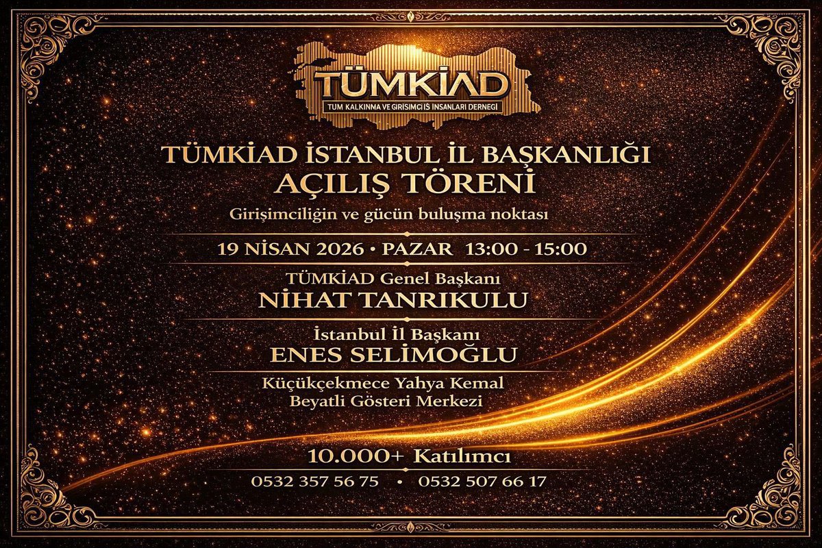 sanliurfaolay's tweet photo. TÜMKİAD İstanbul’da Büyük Açılışa Hazırlanıyor 
https://t.co/1t6u0TbMyE

#FıratAydınus #SONDAKİKA  #altın #Sedatpeker #millitakım #olum @tumkiad @Tumkiad_ist @nihat_tanrikulu https://t.co/HaztrA49Yx