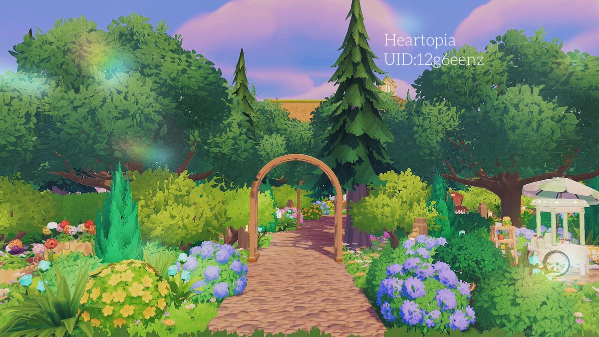 irokote_zpt's tweet photo. 新しいエリア完成~𖠿𖥧𖥣｡
カート🛒にパイナップル入れると可愛い🍍

#ハートピア #ハートピア建築部 #ハートピアフレンド募集 https://t.co/AP6zH5OuaF