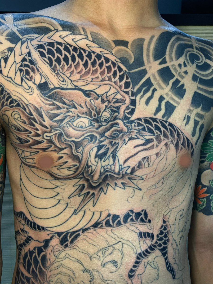 MeasureOg's tweet photo. Irezumi tattoo Japanese https://t.co/9lmKZNIan5