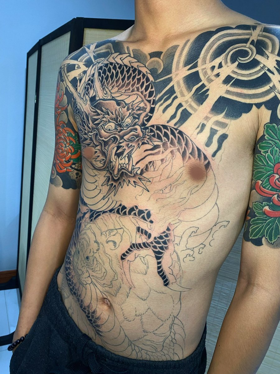 MeasureOg's tweet photo. Irezumi tattoo Japanese https://t.co/9lmKZNIan5