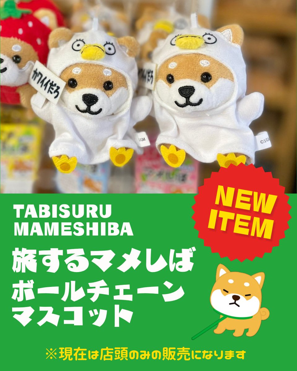 🐕 旅するマメしば 入荷速報！🐾 ⁡ ・エリザベス 銀魂に登場する